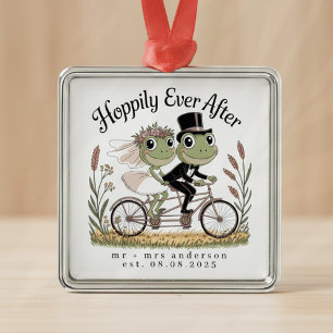 Personlig som är hopplös allt efter Bröllop Gifter Julgransprydnad Metall