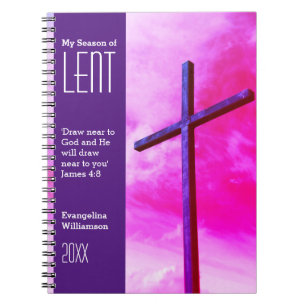 Personlig som är nära Gud Lenten, förödelse Anteckningsbok