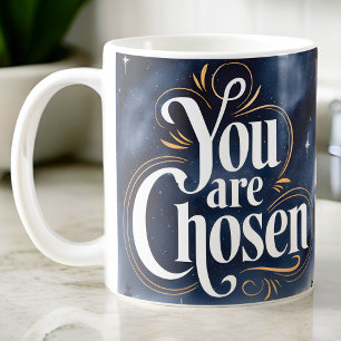 Personlig som du är vald till kristna kvinnor kaffemugg
