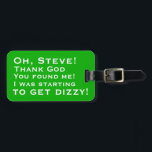 Personlig som du hittade språktagtaggar för mig bagagebricka<br><div class="desc">Lägg till i ditt namn.</div>