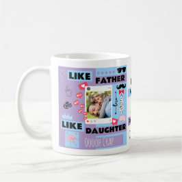 Personlig "Som Far som dotter, Oh Crap" Kaffemugg