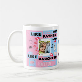 Personlig "Som Far som dotter, Oh Crap" Kaffemugg