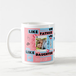 Personlig "Som Far som dotter, Oh Crap" Kaffemugg