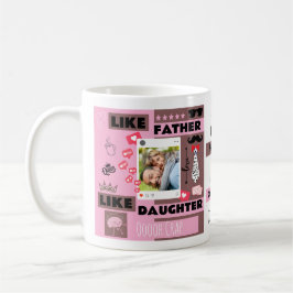 Personlig "Som Far som dotter, Oh Crap" Kaffemugg