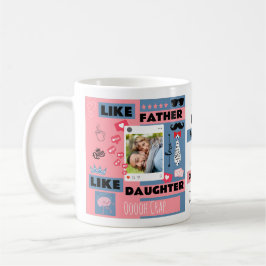 Personlig "Som Far som dotter, Oh Crap" Kaffemugg