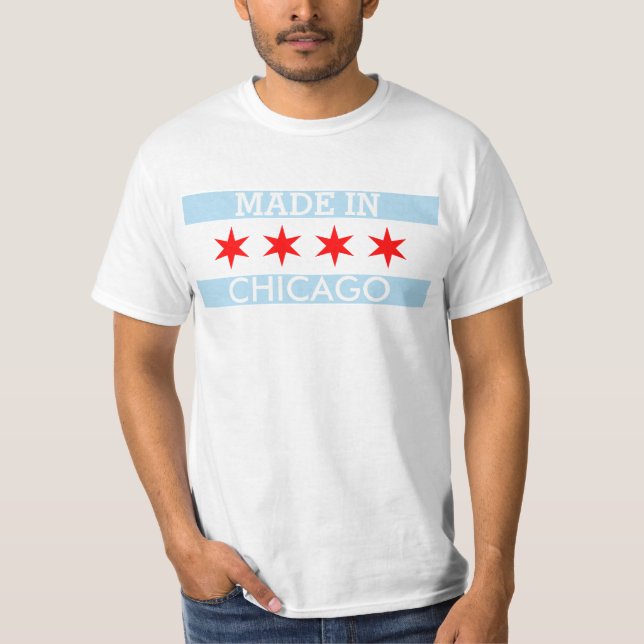 Personlig som göras i den Chicago flagga Tröja (Framsida)