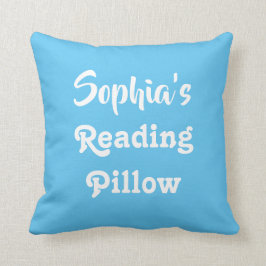 PERSONLIG SOM LÄSER PILLOW KUDDE
