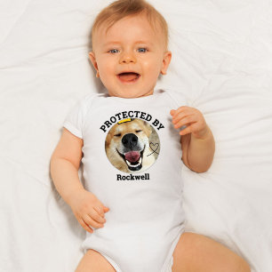 Personlig som skyddas av Hund Pet Photo T Shirt