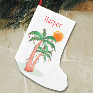 Personlig Sommarjulklapp Liten Julstrumpa
