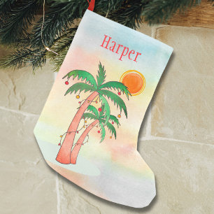 Personlig Sommarjulklapp Liten Julstrumpa