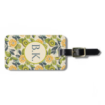 Personlig sommarlemongräv luggage tag