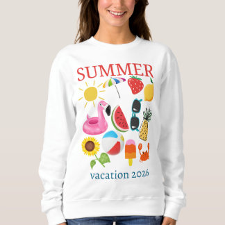 Personlig sommarlovsdesign t shirt