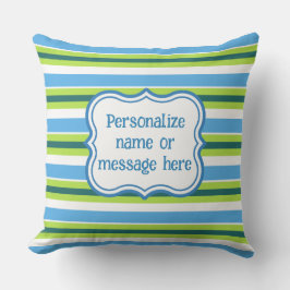 Personlig Sommartid Rand utomhus Pillow Kudde