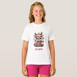 Personlig sößig bebisren Jul barn T Shirt