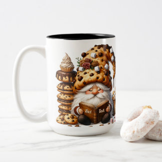 Personlig söt gnom 15oz keramisk mugg
