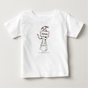 Personlig söt hundakrobat t shirt