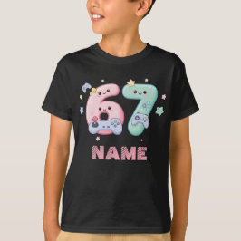 Personlig Söt Kawaii Spelare 67 Spelkontroll T Shirt