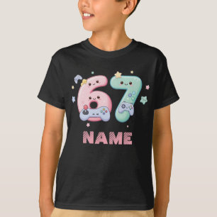 Personlig Söt Kawaii Spelare 67 Spelkontroll T Shirt
