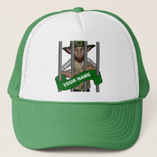 personlig söt leprechaun St patrick's day Keps