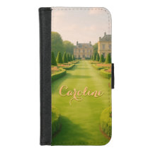 Personlig Söt Manor Phone Case | Wallet Case