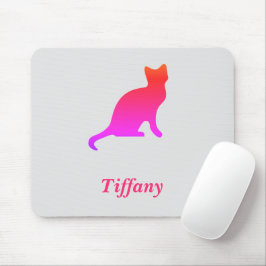 Personlig, söt ombre-katt musmatta