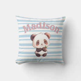 Personlig söt panda kudde