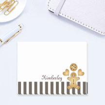 Personlig söt pepparkaksgubbe kaka