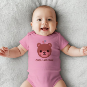 Personlig söt rosa Cool Like Dad T Shirt