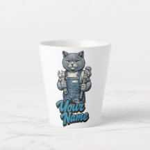 Personlig söt skotsk veckat katt-plumber