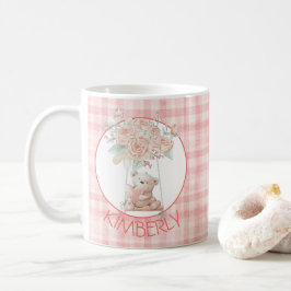 Personlig söt teddybjörn kaffemugg