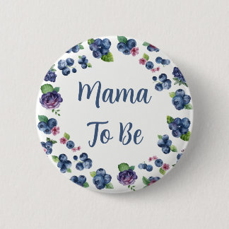Personlig sötsak för blivande mamma på baby shower knapp