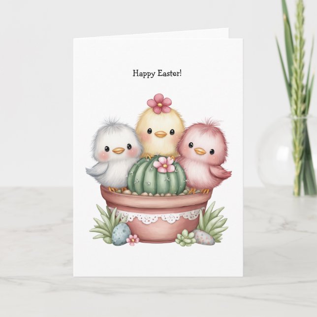 Personlig sötsaker öken/Sydväst påsk  Kort (Framsida)