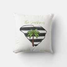 Personlig South Carolina State Palm Tree Stripe
