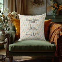 Personlig souvenir från Paris med siluett för par