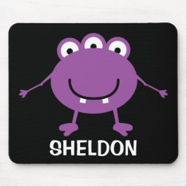 Personlig Space Alien Mousepad för barn Musmatta