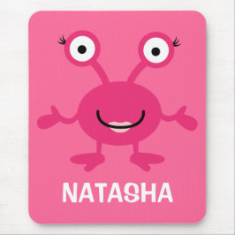 Personlig Space Alien Mousepad för barn Musmatta