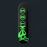 Personlig Space Gun Old School Skateboard Bräda 18 Cm<br><div class="desc">Skateboard för skjutvapen i leksak-rymden - anpassa med mottagarens initialer</div>