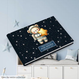 Personlig Space Nalle Guest Bok Pojke