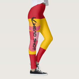 Personlig Spanien Supporter Fotboll Leggings
