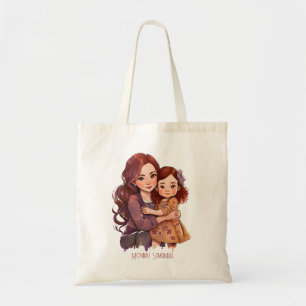 Personlig Sparkly Mor och Dotter Tygkasse