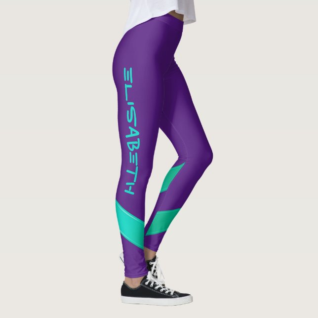 Personlig specialdesign - Mall Elisabeth 2 Leggings (Höger)