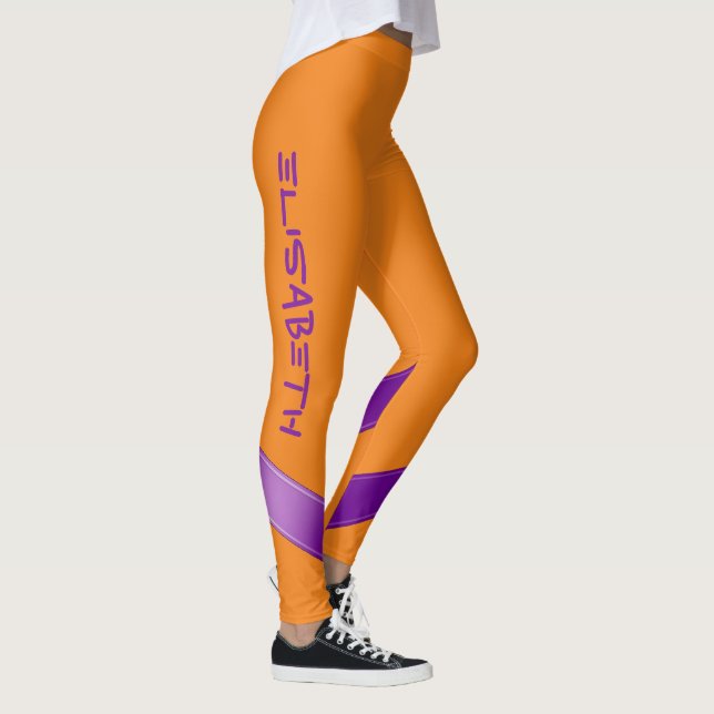 Personlig specialdesign - Mall Elisabeth 4 Leggings (Höger)