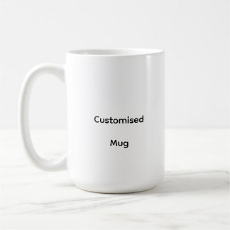Personlig specialdesignad klassisk mugg, 0,45 l kaffemugg