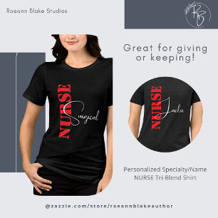 Personlig specialitet/Namn SÖTERSKA Tri-Blend Tröj T Shirt