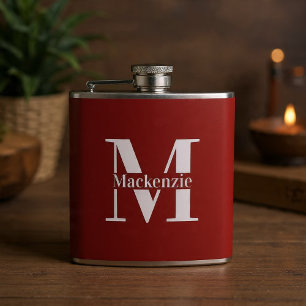 Personlig specialtillverkad monogram fickplunta