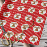 Personlig Speciell leverans för barn, Rudolph Presentpapper<br><div class="desc">Detta Rudolph-hölje som är pappert och som du kan anpassa kommer att glädja både unga och unga i hjärtat:)</div>