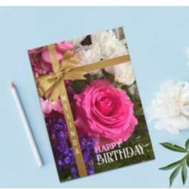 Personlig Speciella Grattis på födelsedagen-kort Kort