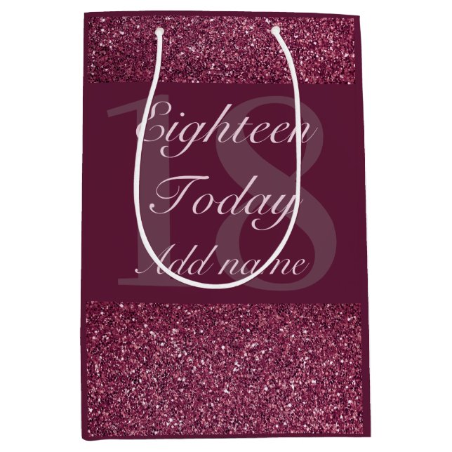 Personlig speciellare födelsedagspresent 18:e föde (Framsidan)