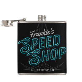 Personlig Speed Shop Anpassningsbar Neon Hot rod G Fickplunta