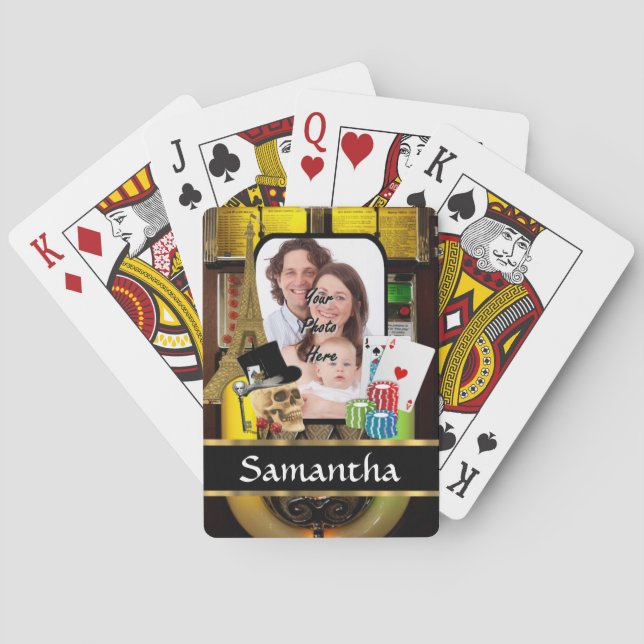 Personlig spelare spelkort (Baksidan)